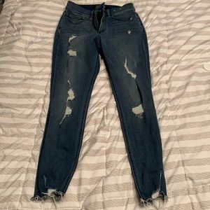 Express size 4R blue jeans